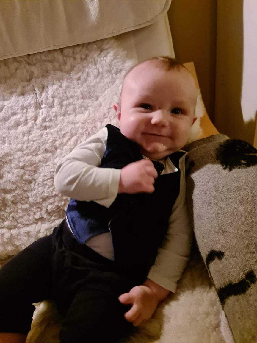 Caroline har blivit farmor.