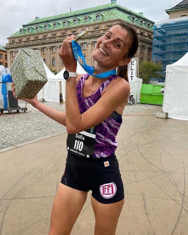 Sofia om Stockholm halvmaraton