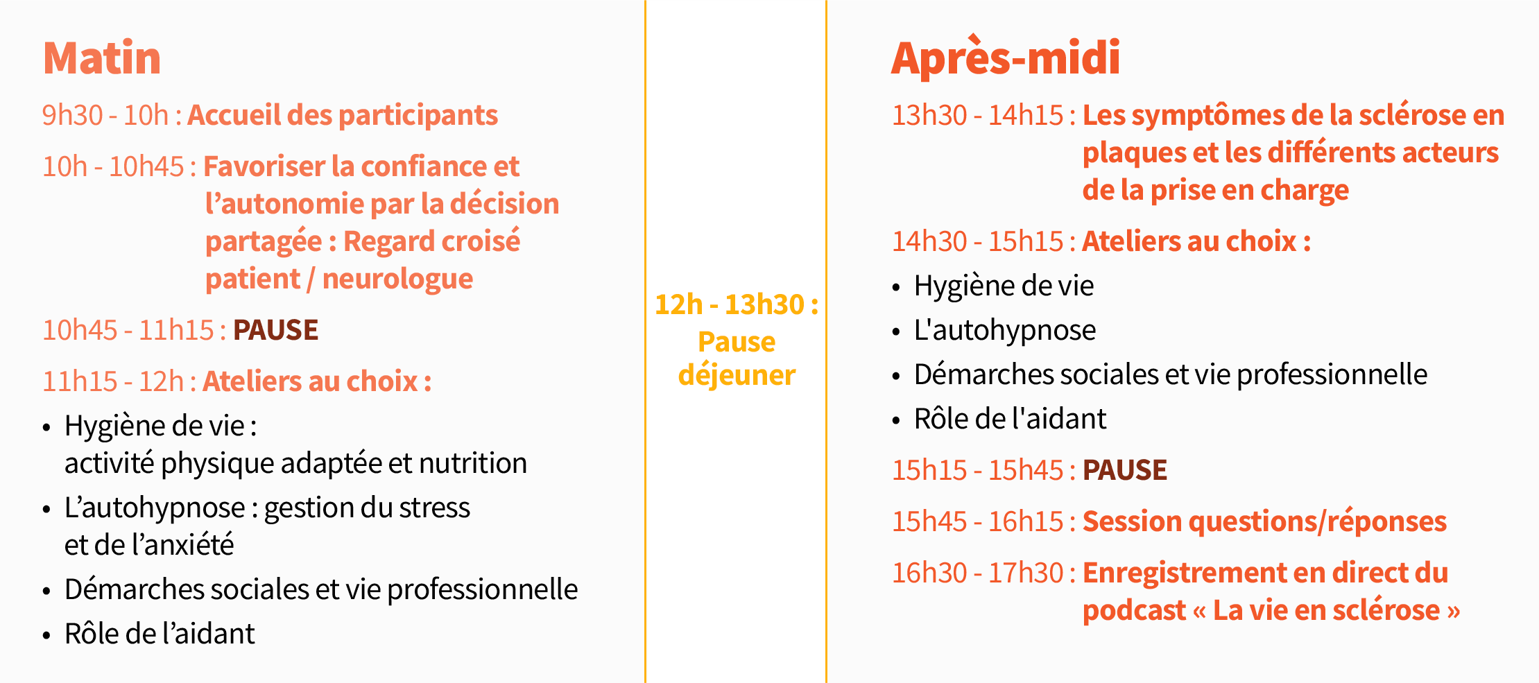 horaires