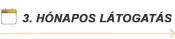 3. hónapos látogatás