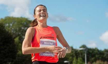 Sofia har gått i mål.