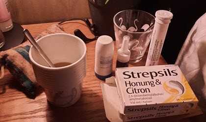 I förkylningstider.