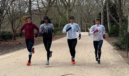 Sofia om Berlin Halvmaraton