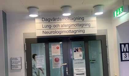 Linda om två år med multipel skleros (MS).