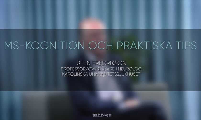 Se filmerna om kognition och multipel skleros (MS).