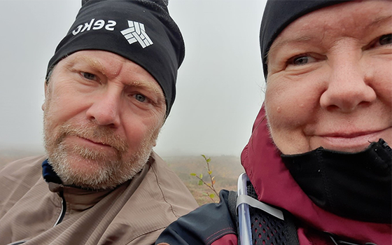 Jörgens fru Carro har MS.